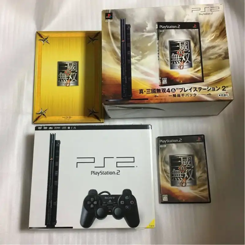 Sony PlayStation 2 Slim Shin Sangoku Musō 4 Bundle - Consolevariations