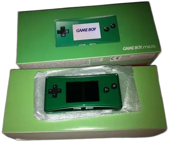  Nintendo Game Boy Micro Green Console [EU]