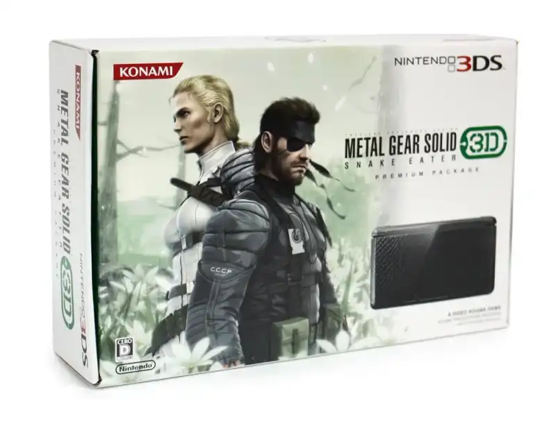  Nintendo 3DS Metal Gear Solid Snake Eater 3D Console
