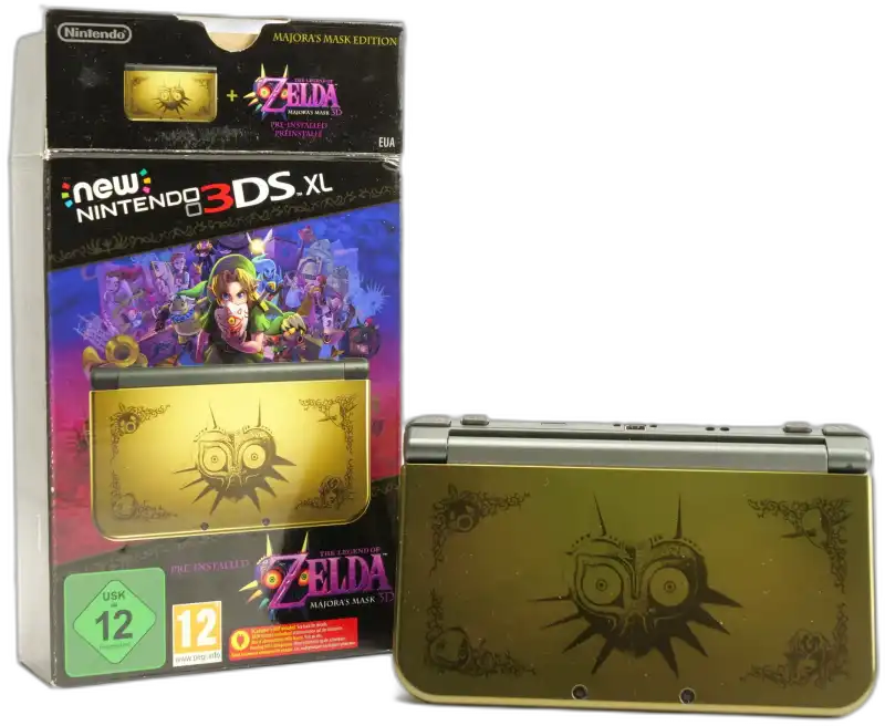  New Nintendo 3DS XL Legend of Zelda Majora's Mask
