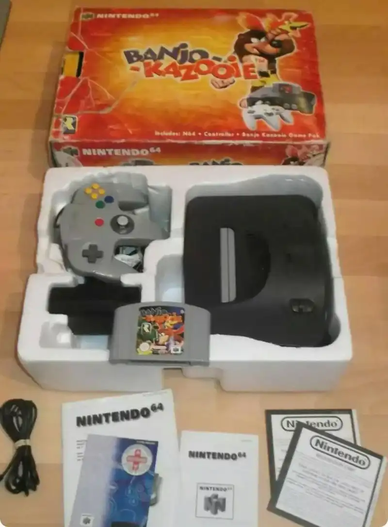 Nintendo 64 shops Console Bundle