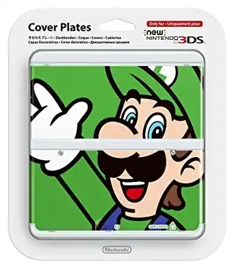  New Nintendo 3DS Luigi Faceplate