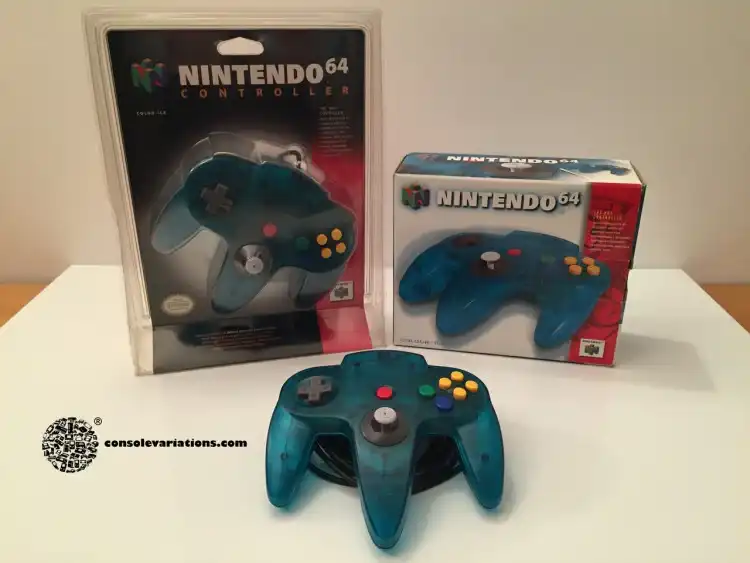  Nintendo 64 Ice Blue Controller