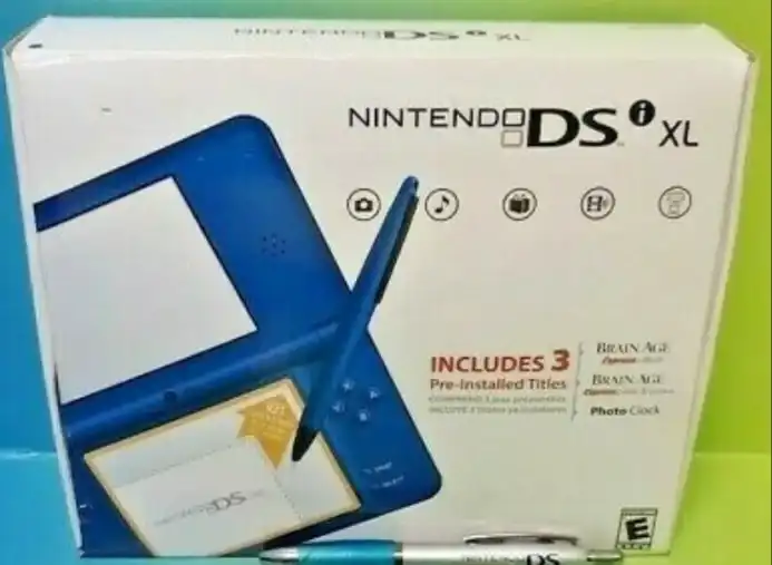  Nintendo DSi XL Midnight Blue Console [NA]