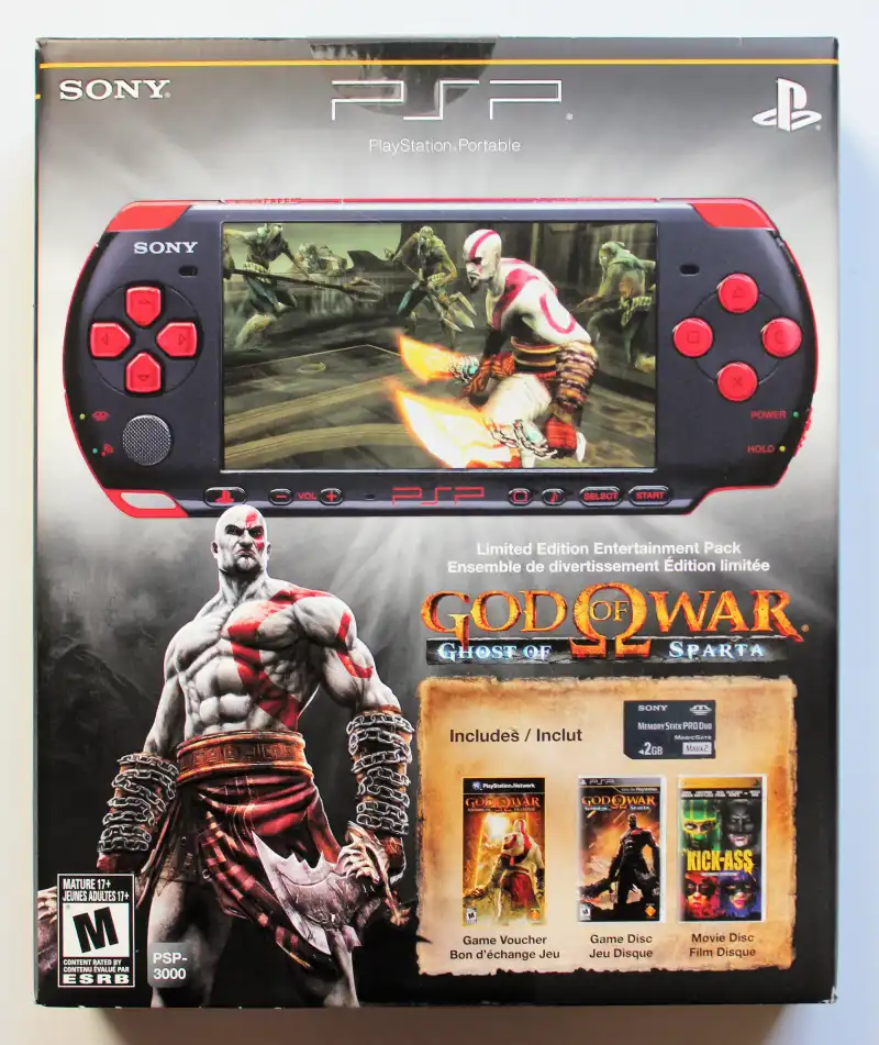 Gonna play some God of War: Ghost of Sparta on the PSP-1000 : r