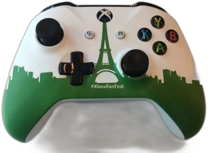  Microsoft Xbox One S FanFest Paris 2018 Green Controller