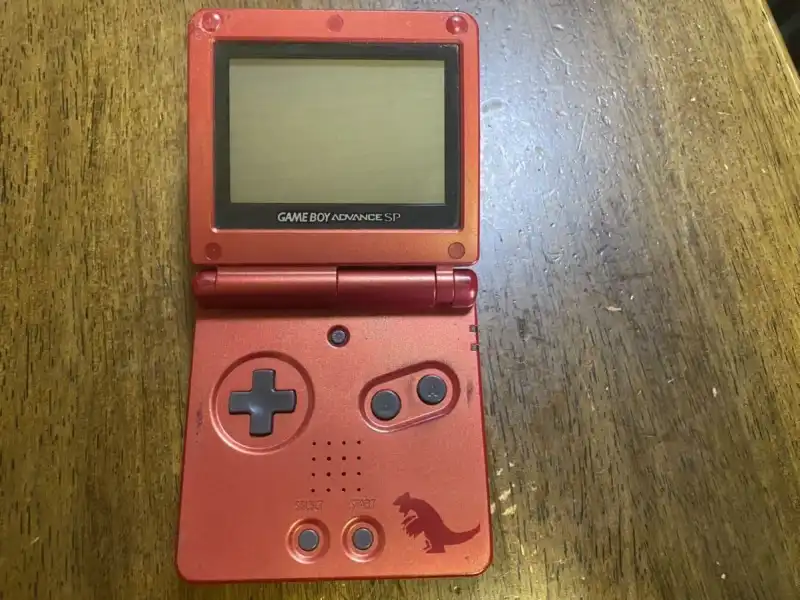 Gameboy Advance SP Pokémon hot edition Groudon