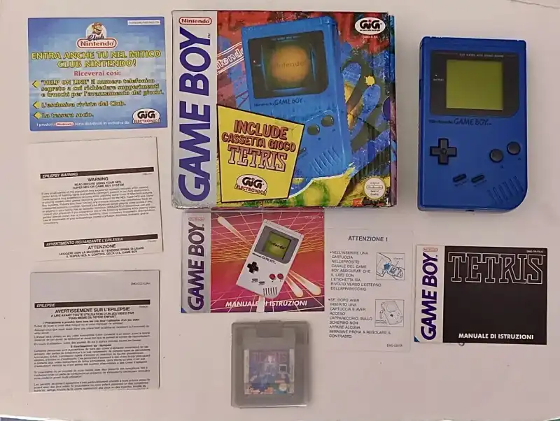  Nintendo GameBoy GIG Tetris Bundle