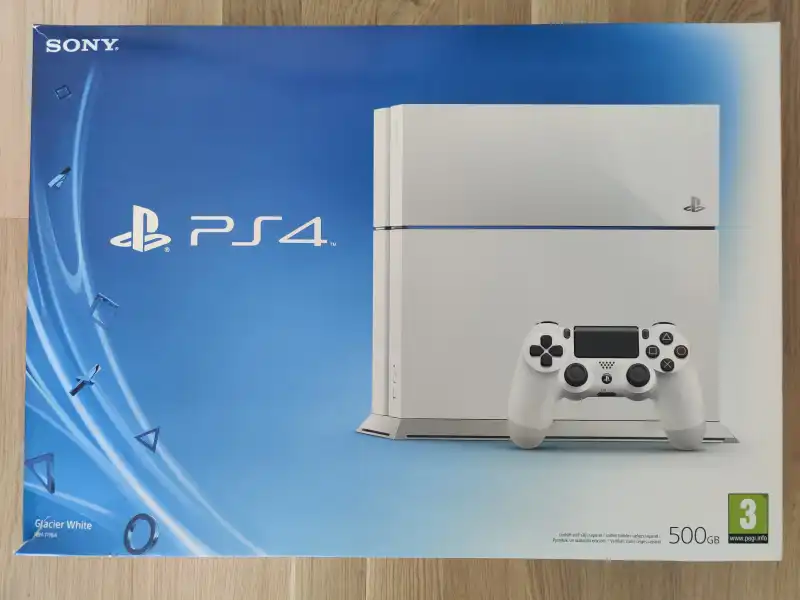  Sony PlayStation 4 Glacier White Console [EU]