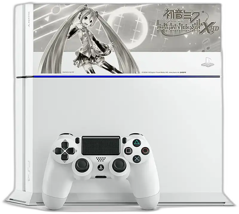  Sony Playstation 4 Project Diva X HD White Console