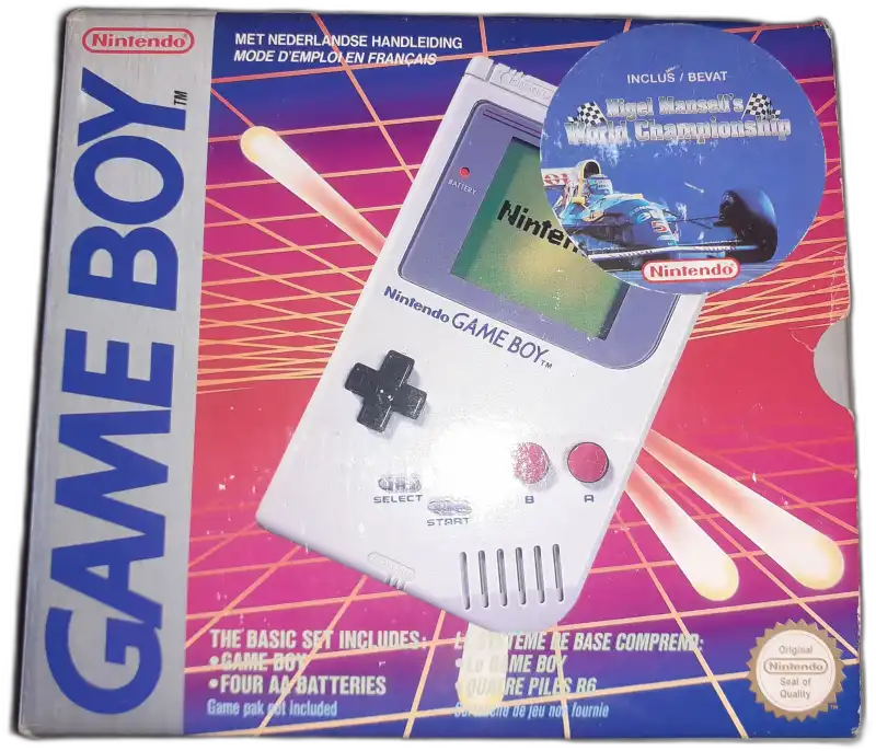  Nintendo Game Boy Nigel Mansell's World Championship Bundle