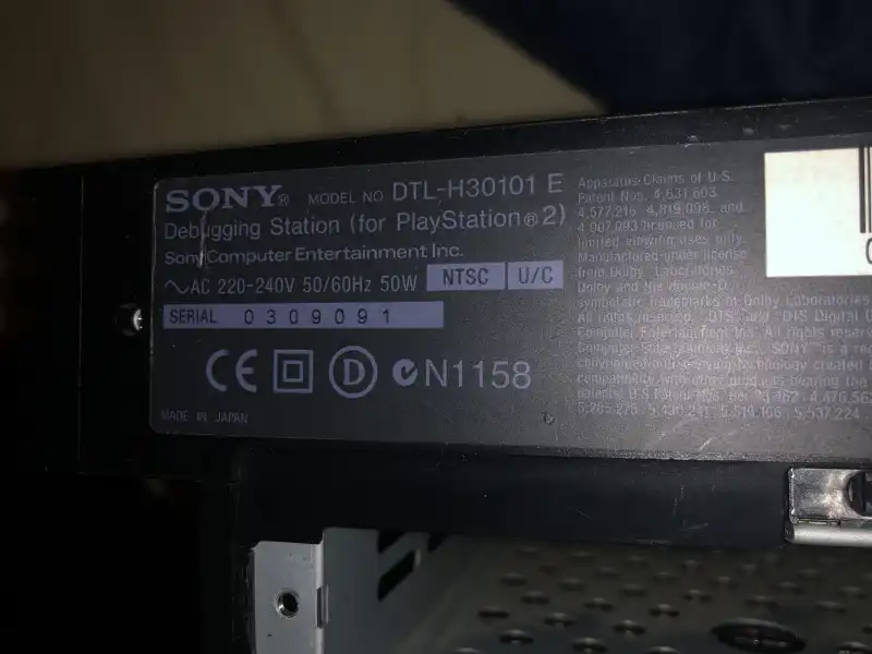 Sony PlayStation 1 Debugging Station DTL-H1202 - DB Electronics