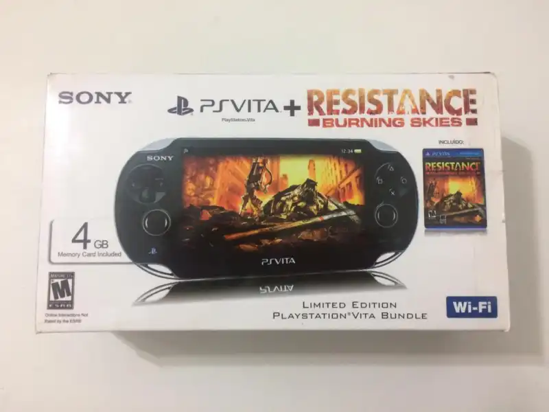  Sony PS Vita PCH-1010 Resistance: Burning Skies Bundle (Wi-fi Model)