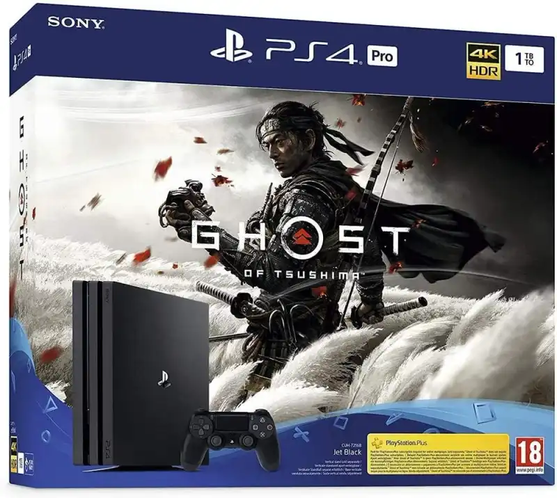 Sony PlayStation 4 Pro Ghost of Tsushima Bundle - Consolevariations
