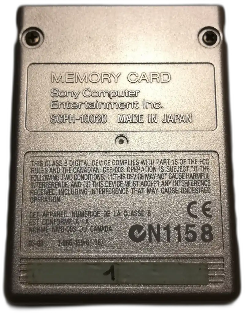 Playstation 2 Memory Card 8MB 2PK Red/Blue 
