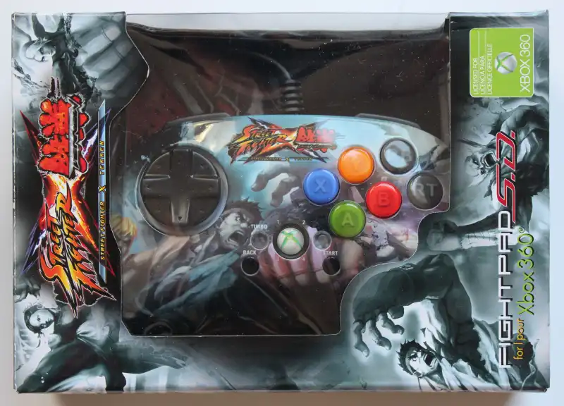 Street Fighter X Tekken Xbox 360 Fightpad Controller 