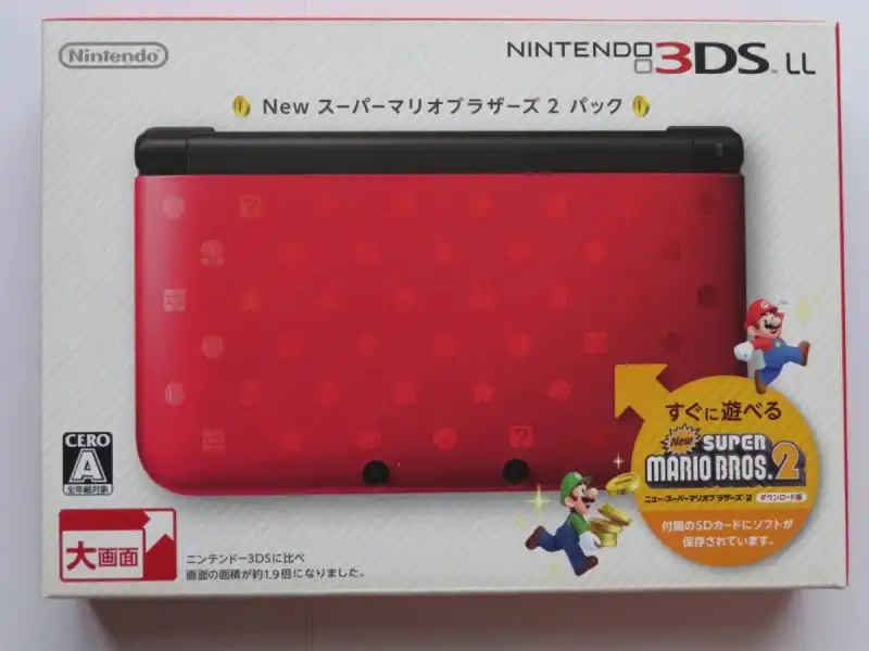 Nintendo New 3DS XL w/ New Super Mario outlet Bros. 2