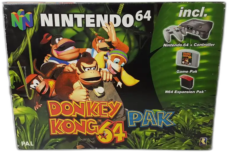  Nintendo 64 Donkey Kong 64 Bundle