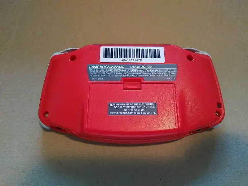 Nintendo Game Boy Advance Target Red Console - Consolevariations