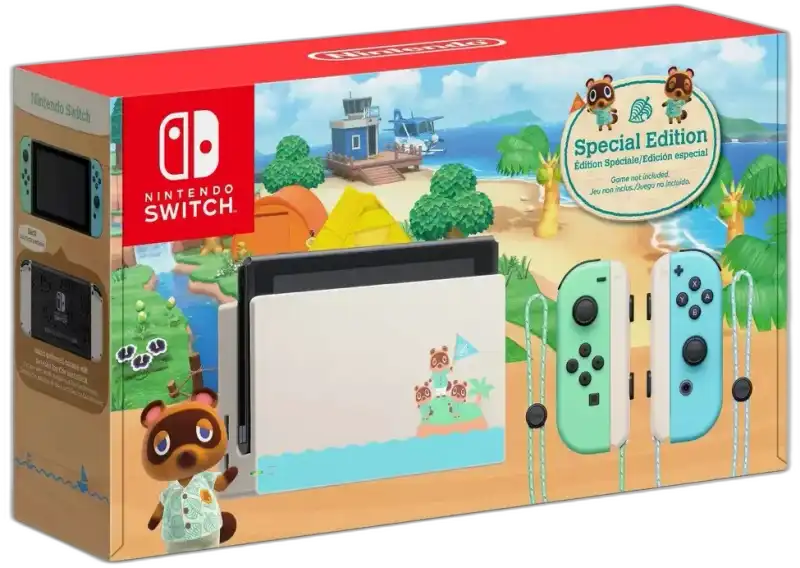  Nintendo Switch Animal Crossing New Horizons Console [NA]