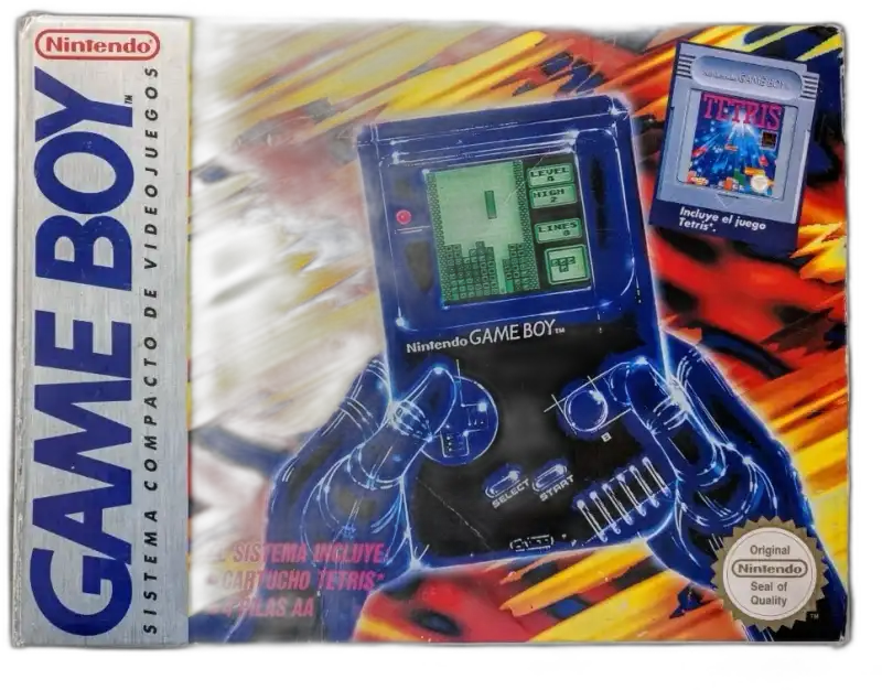  Nintendo Game Boy Classic Fire Box Tetris Bundle