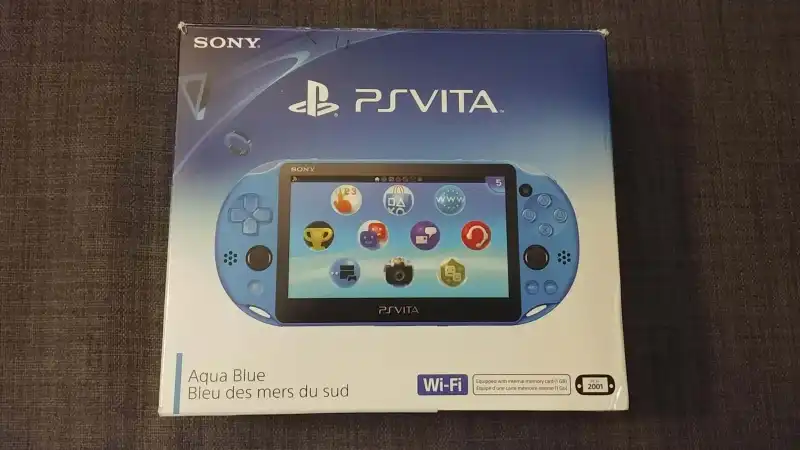  Sony PS Vita Slim Aqua Blue Console [NA]