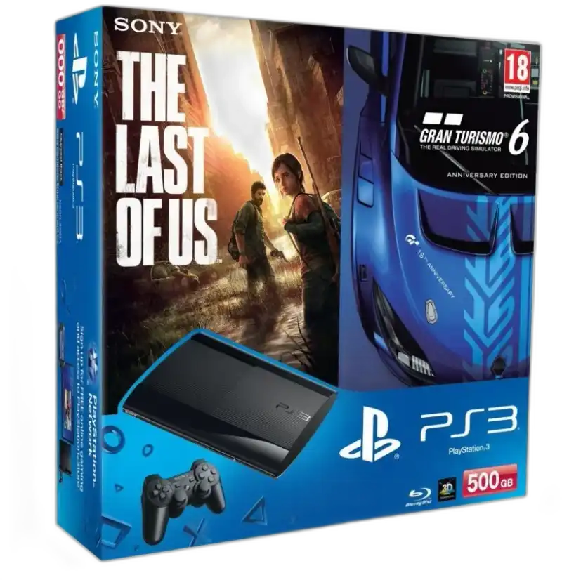 Turismo Last The Consolevariations - Bundle Sony of Us 6 PlayStation Gran 3 + Slim