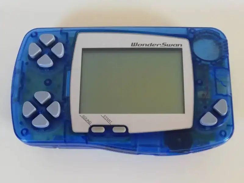 For Parts* Bandai SW-001 WonderSwan deals Console Skeleton Blue NTSC-J Lot of 4