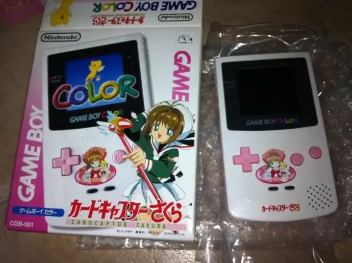 Nintendo Game Boy Color Card Captor Sakura Console