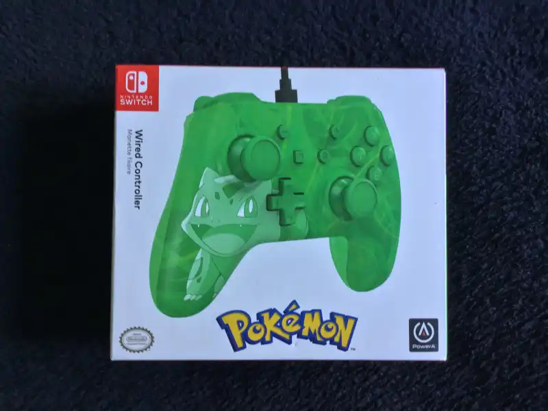  Power A Switch Bulbasaur Wired Controller
