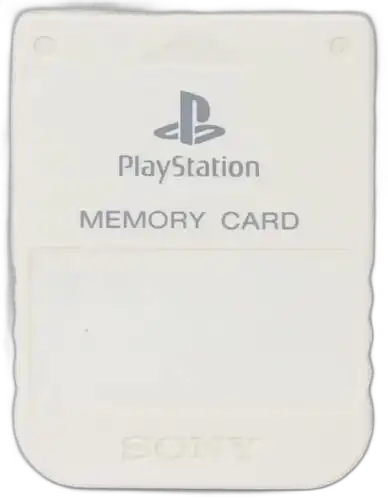  Sony Playstation White Memory Card [EU]