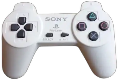  Sony PlayStation White Controller [NA]
