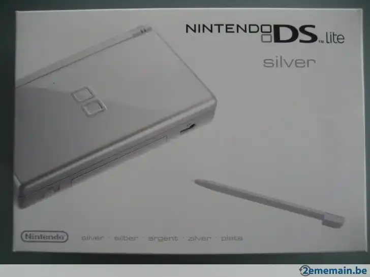  Nintendo DS Lite Silver Console [EU]