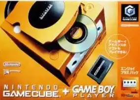  Nintendo GameCube Game Boy Player Orange Console