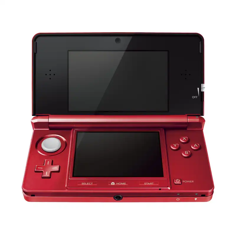  Nintendo 3DS Metallic Red Console [NA]