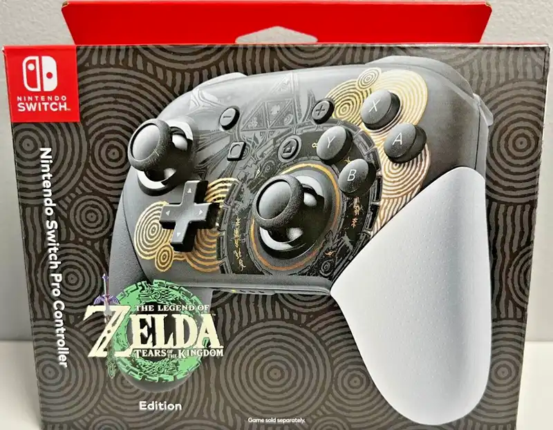 Nintendo Switch The Legend of Zelda: Tears of the Kingdom Edition Pro  Controller [Middle East and Southeast Asia] - Consolevariations