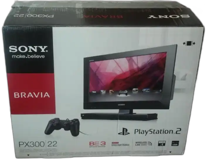  Sony PlayStation 2 TV Bravia PX300/22 Console