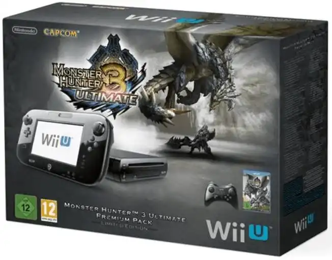 Nintendo Wii U Monster Hunter 3 Uitimate Bundle