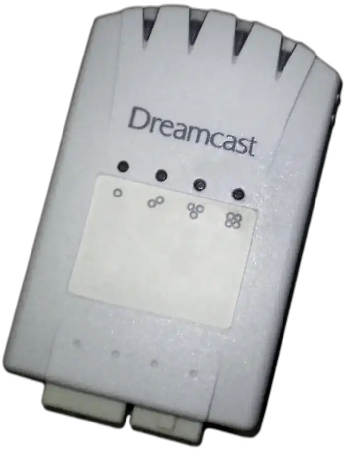 Sega Dreamcast 4x Memory Card - Consolevariations