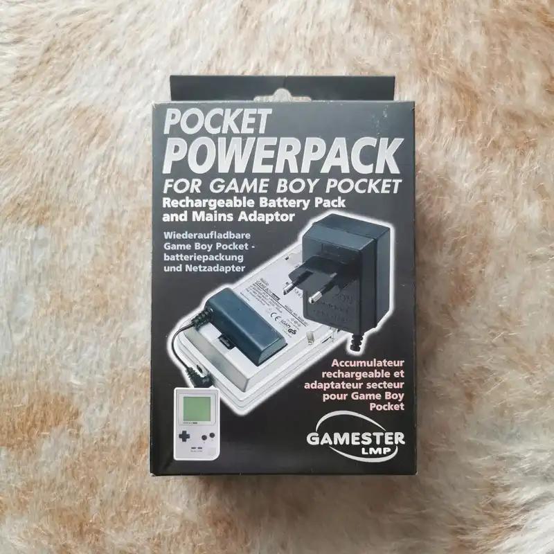  Nintendo Game Boy Pocket Gamester Powerpack