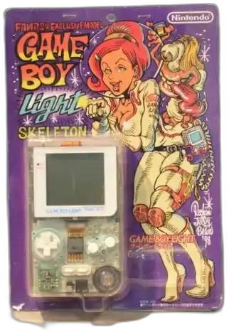  Nintendo Game Boy Light Clear Famitsu Console