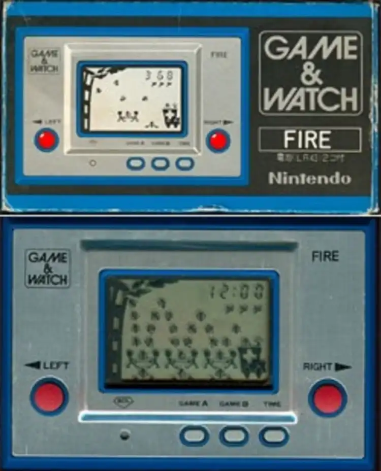  Nintendo Game & Watch Fire
