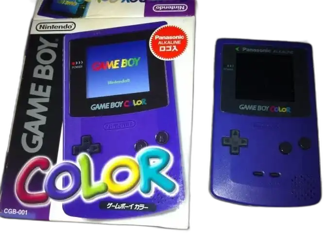  Nintendo Game Boy Color Panasonic Console