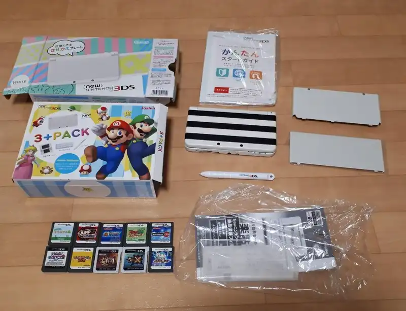 New Nintendo 3DS LL Joshin 3+ Pack LL - Consolevariations