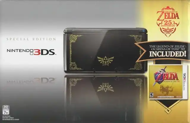  Nintendo 3DS The Legend of Zelda 25th Anniversary Console [NA]