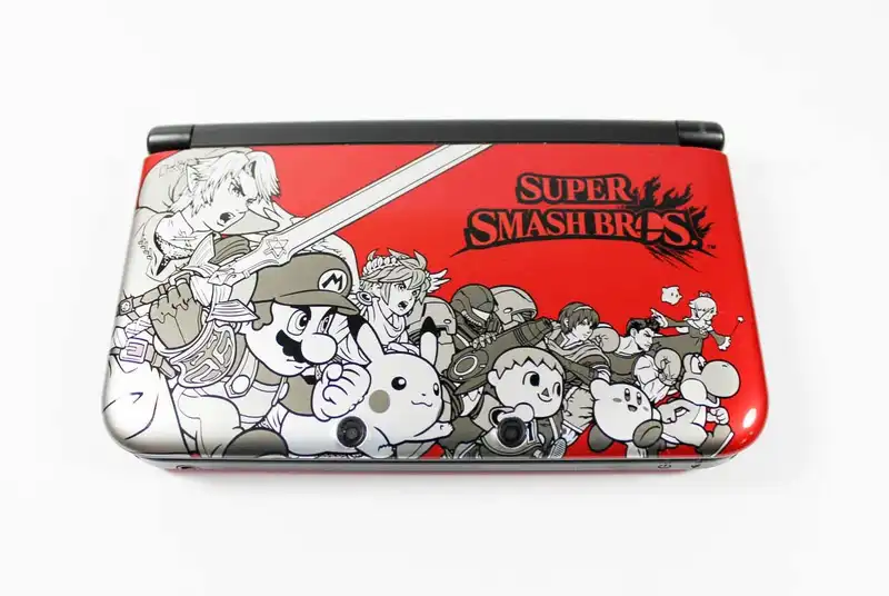  Nintendo 3DS XL Super Smash Bros Red Console [EU]