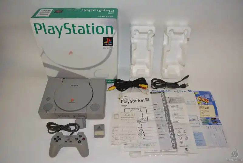  Sony PlayStation Green Box Console