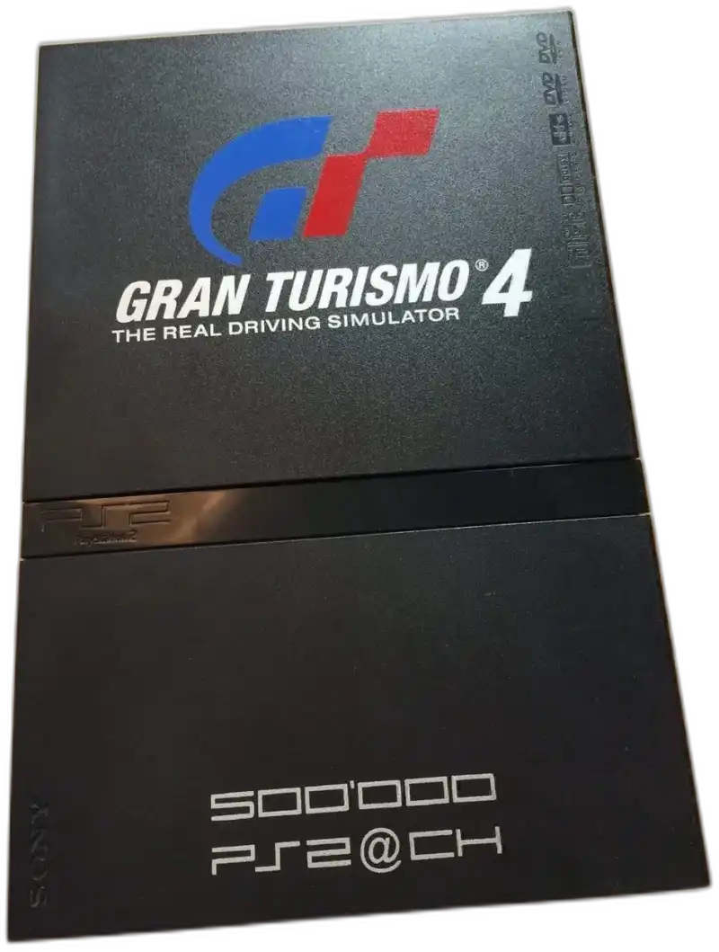 Gran Turismo 4 sony PS2 PLAYSTATION 2 Slim 