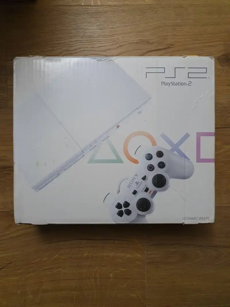 Sony PlayStation 2 Slim SCPH-79000 Ceramic White console [JP 