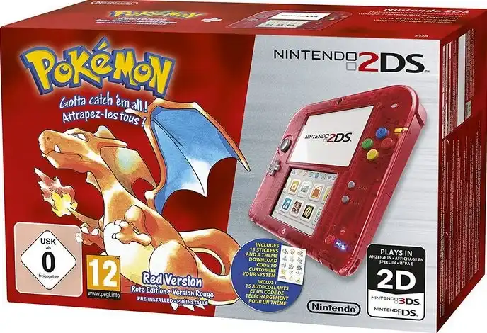 I just purchased a second hand Pokémon red 2DS. It comes with a